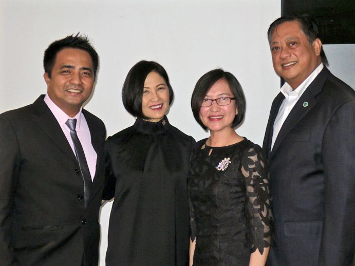 Dr. Steve Almonte, Dr. Lourdes Caparas, Dr. Maria Rosario Eala and Dr. Rannier Reyes